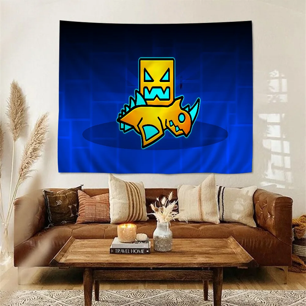 Geometry Dash Vibrant Tapestry