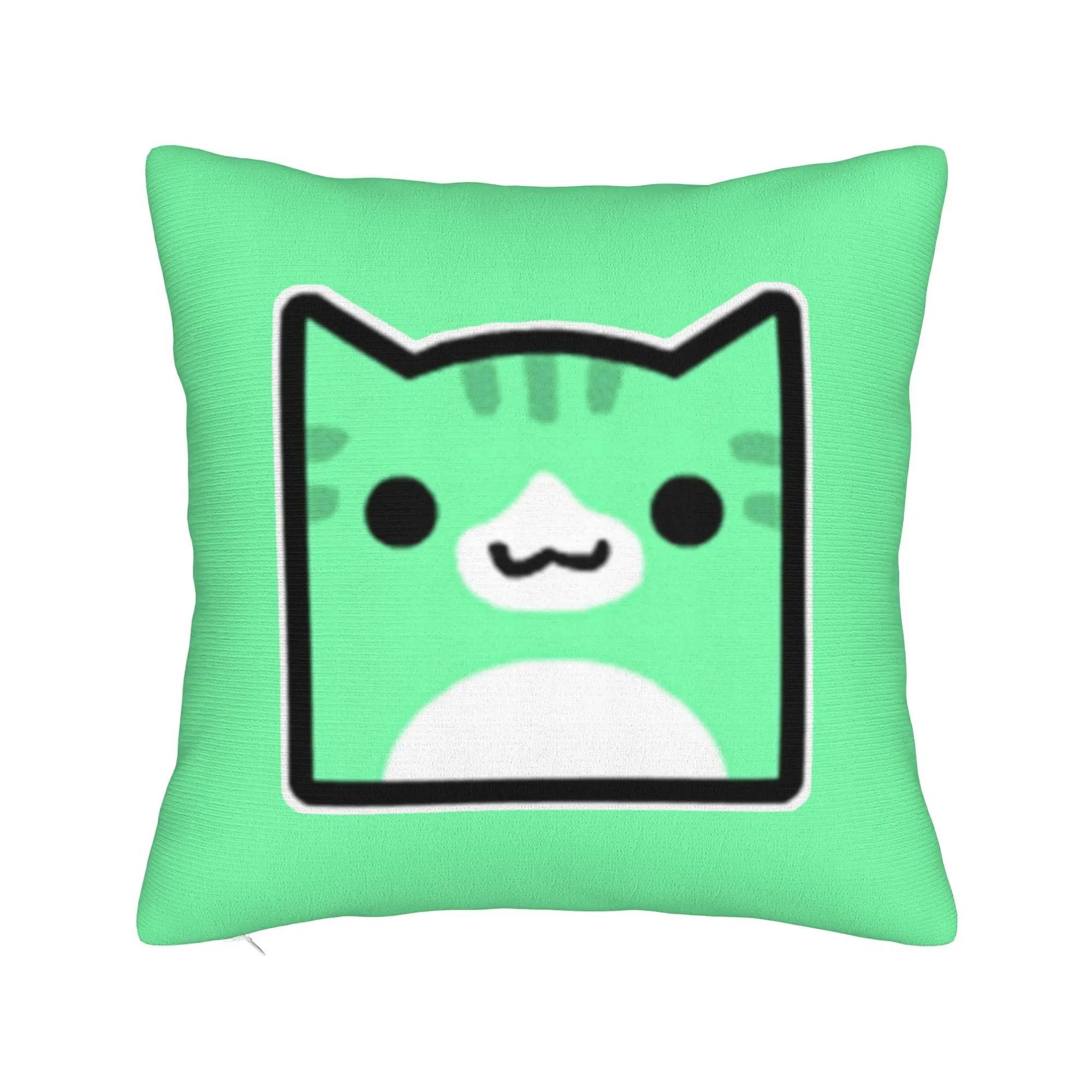 Geometry Dash Stylish Throw Pillow