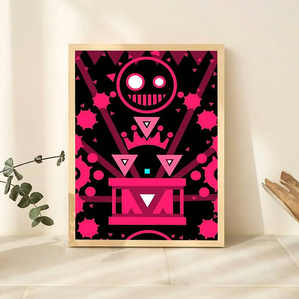 Geometry Dash Premium Quality Wall Art