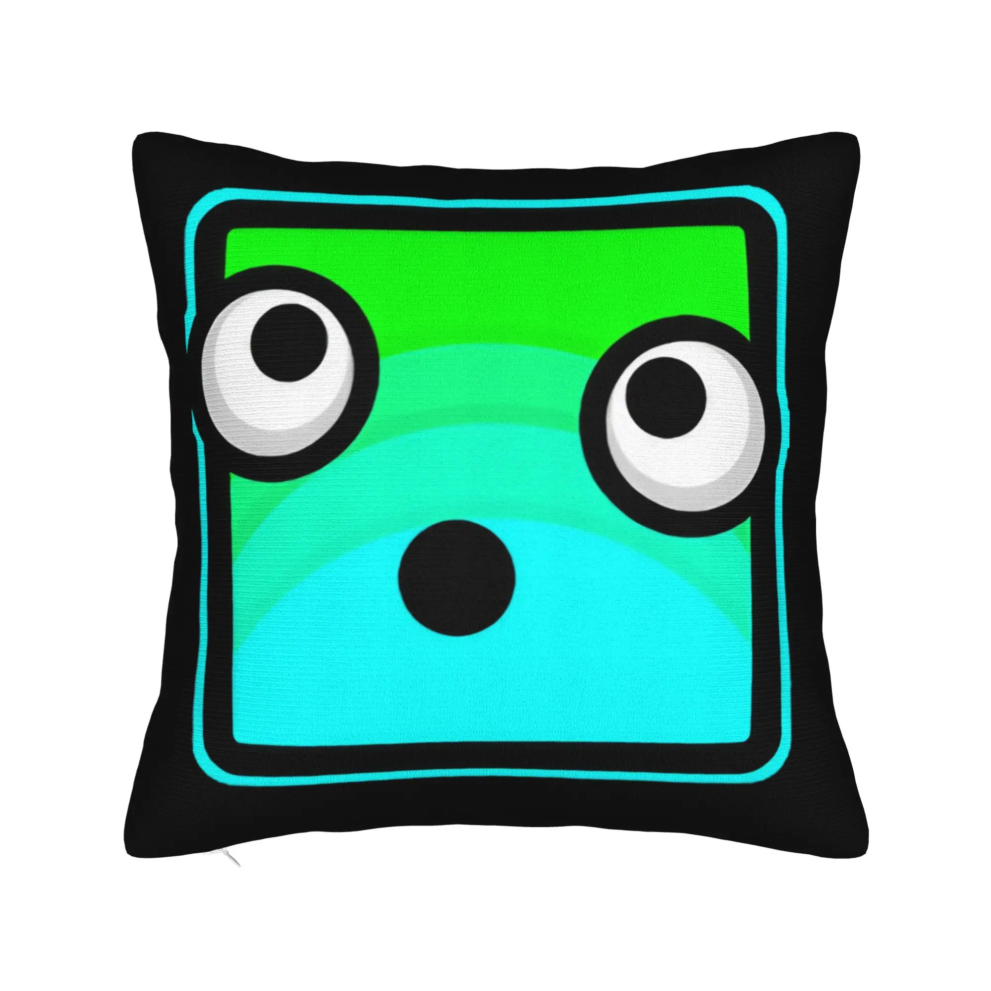 Geometry Dash Unique Throw Pillow
