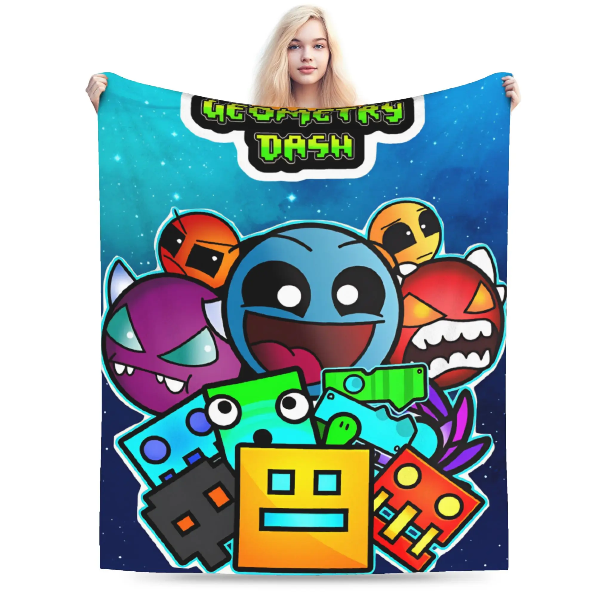 Geometry Dash Premium Blanket