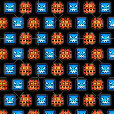 Alternative view of Geometry Dash Modern Tote Bag