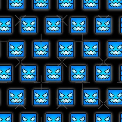 Alternative view of Geometry Dash Colorful Tote Bag