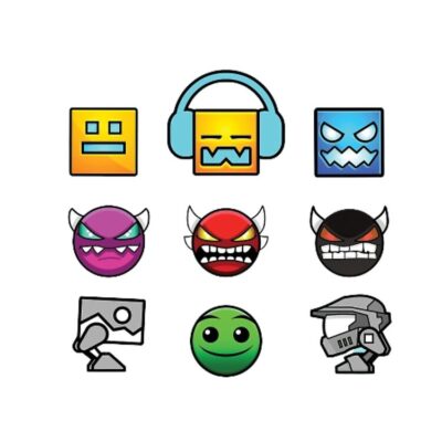 Alternative view of Geometry Dash Collection Tote Bag