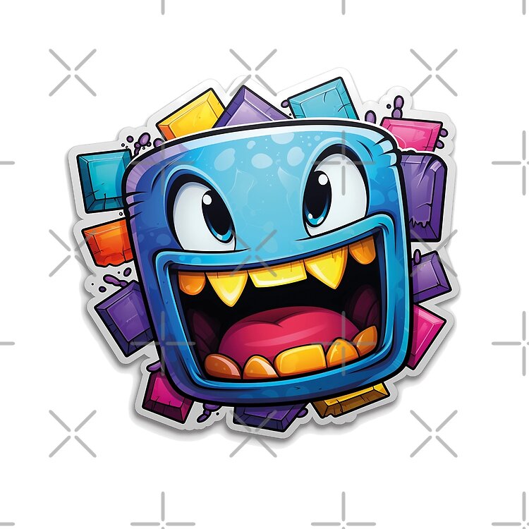 Geometry Dash Bold Tote Bag - Image 2