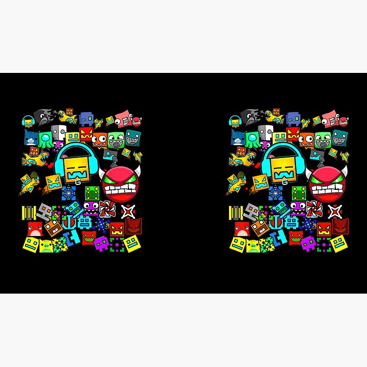 Video Game Geometry Video Gamer Lover Dash Gang Dash Crew Mug - Image 2