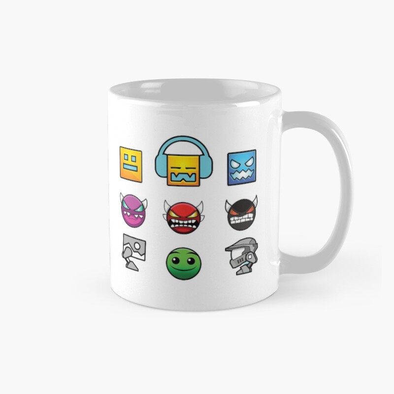 Geometry Dash Collection Mug