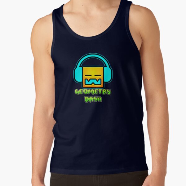 Hot Geometry Dash Tank Top - Image 5