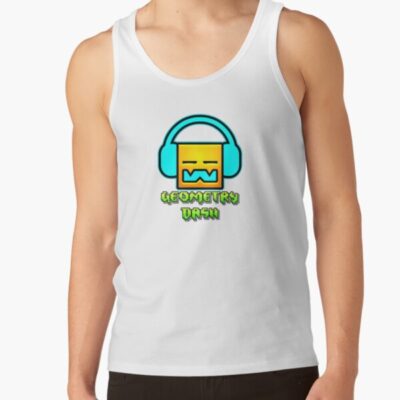 Alternative view of Hot Geometry Dash Tank Top