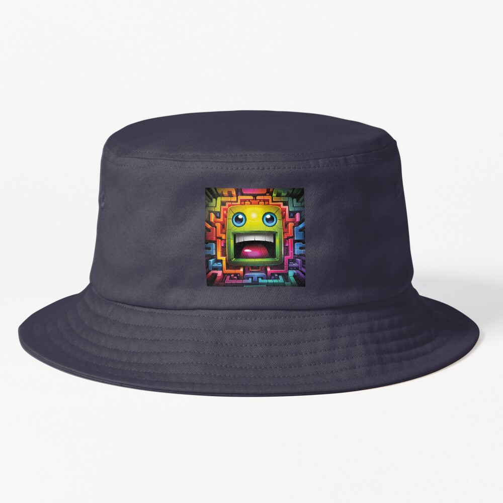 Geometry Dash Modern Bucket Hat