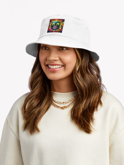 Alternative view of Geometry Dash Simple Bucket Hat