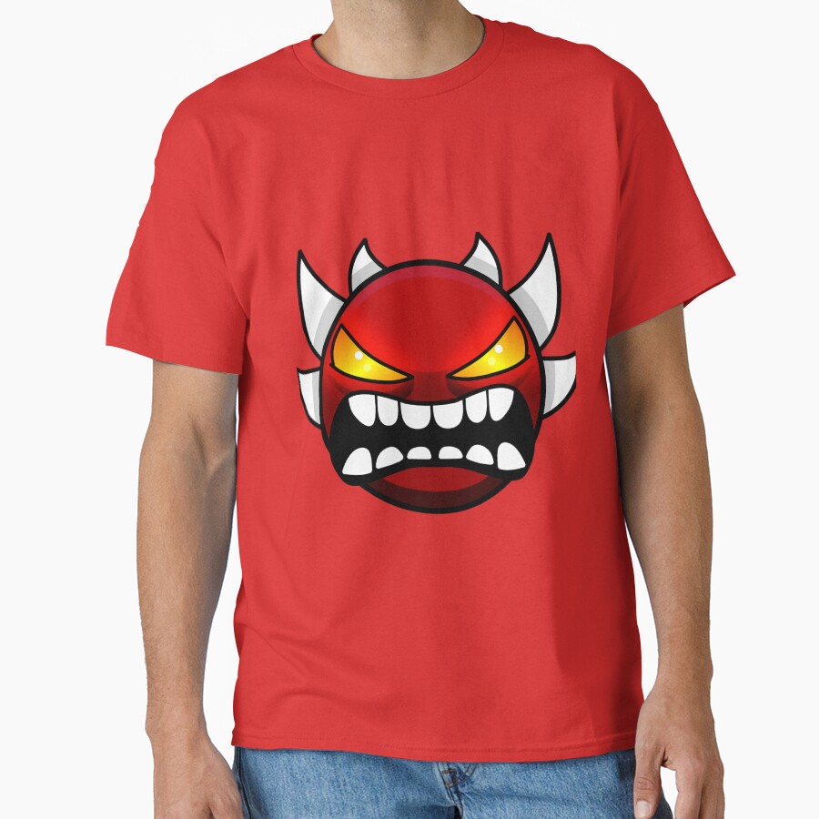 Geometry Dash Extreme Demon T-shirt - Image 5
