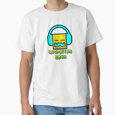 Alternative view of Hot Geometry Dash T-shirt