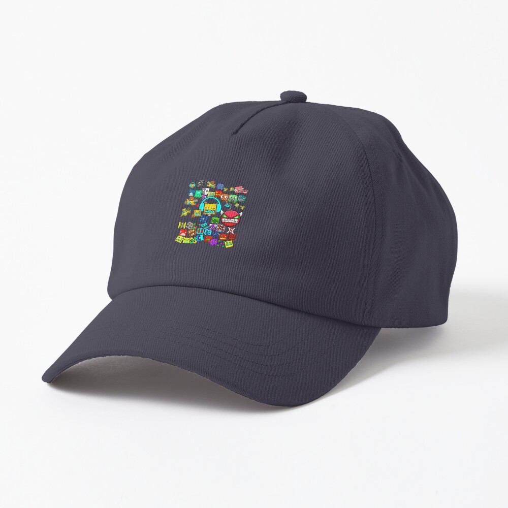 Video Game Geometry Video Gamer Lover Dash Gang Dash Crew Cap