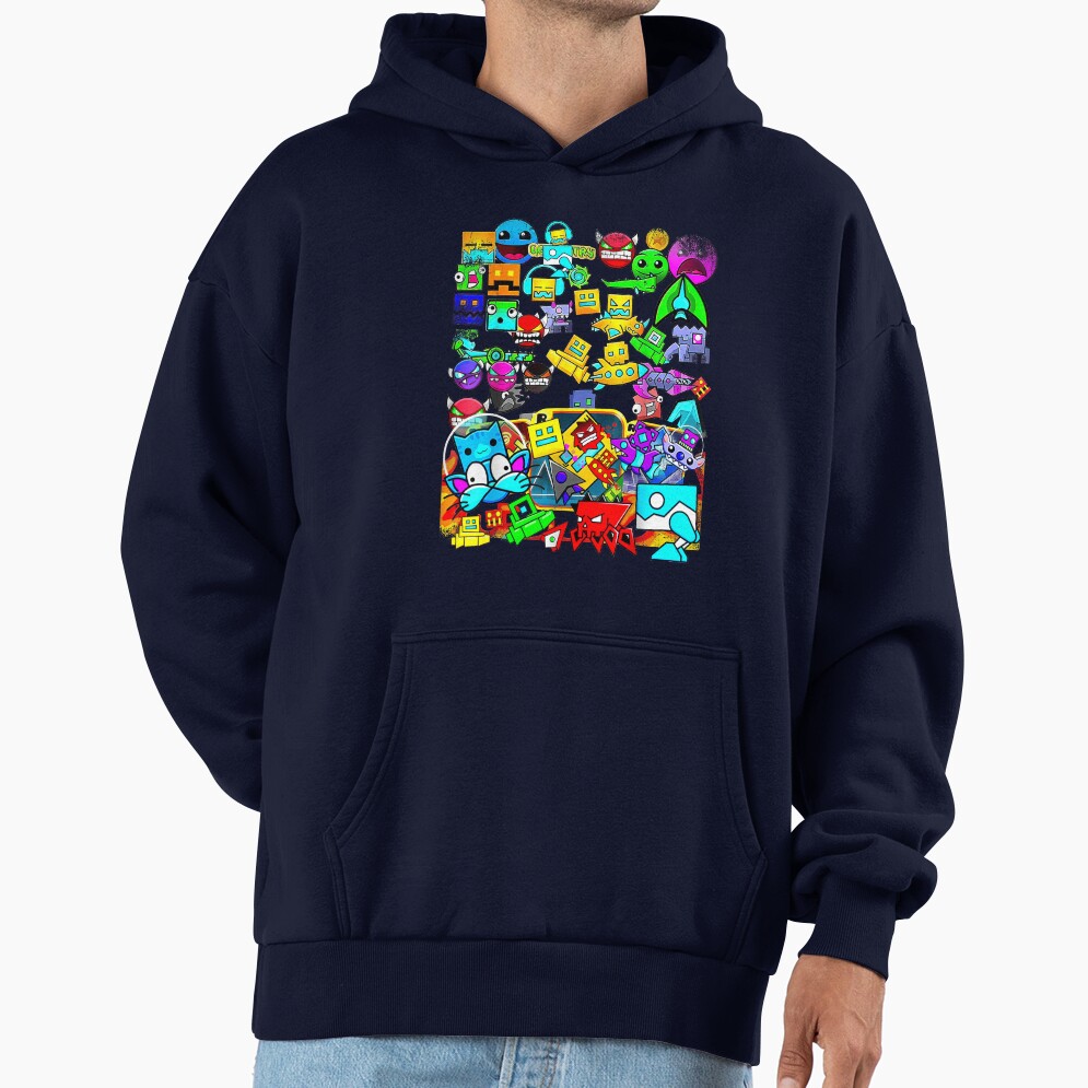 Video Game Geometry Video Gamer Lover Dash Collection Hoodie - Image 5
