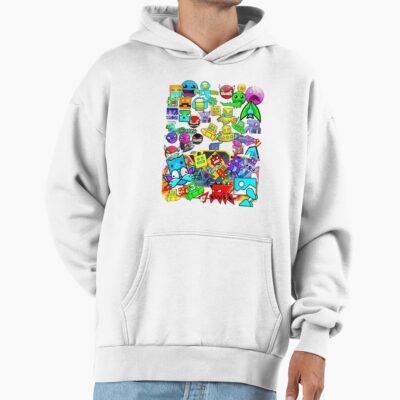 Alternative view of Video Game Geometry Video Gamer Lover Dash Collection Hoodie