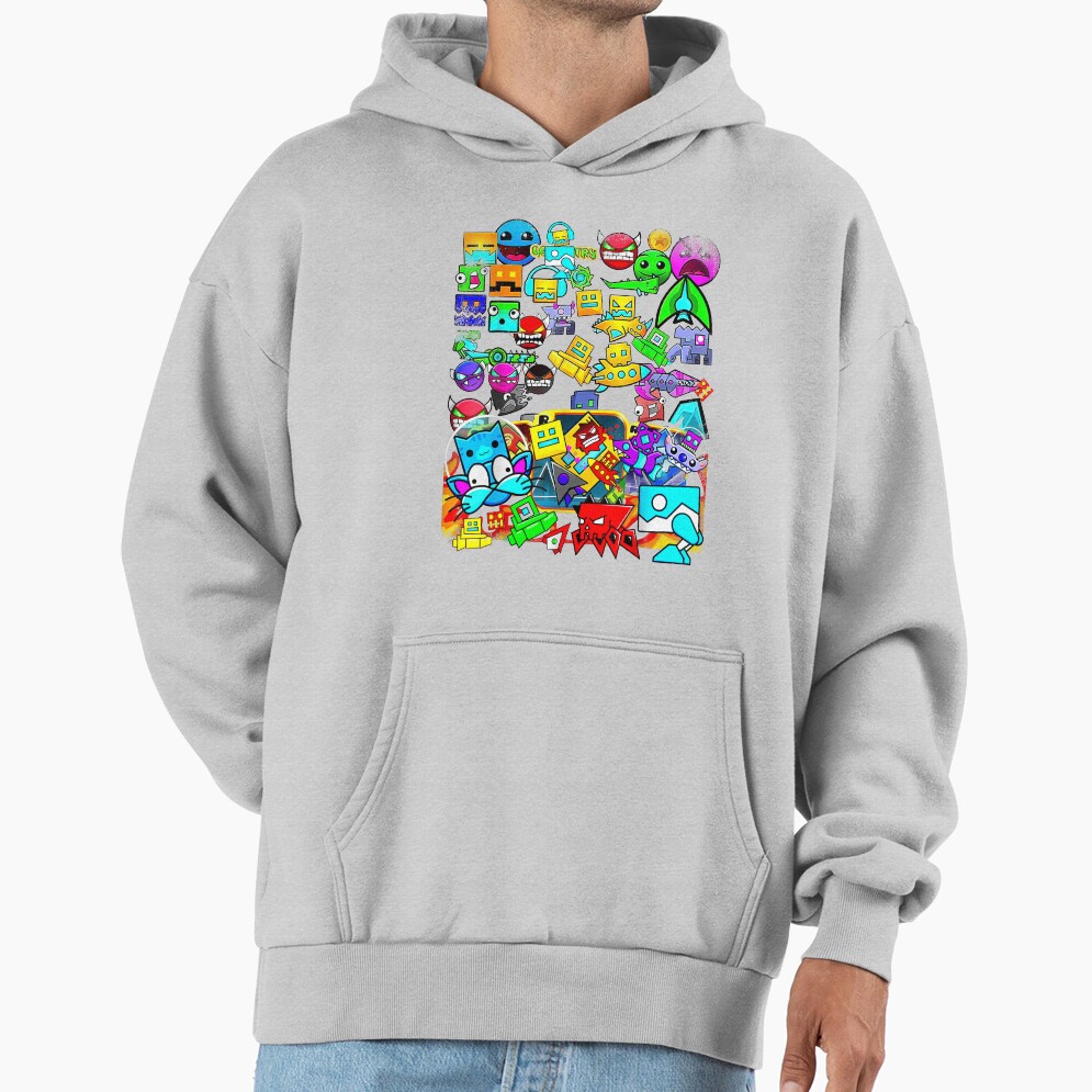 Video Game Geometry Video Gamer Lover Dash Collection Hoodie - Image 4