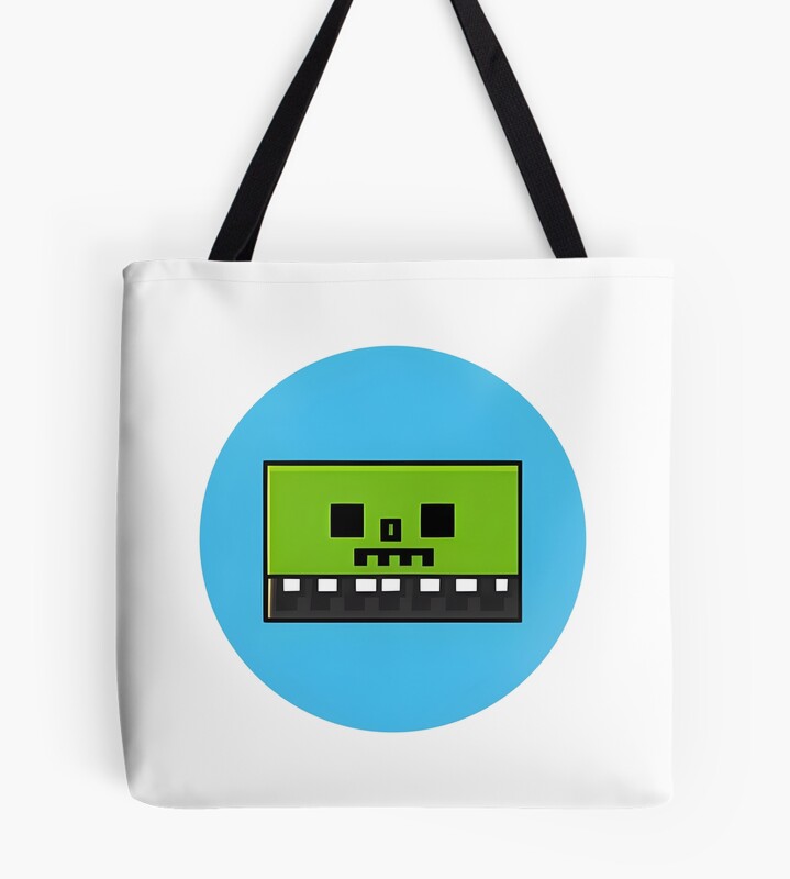 Geometry Dash Fun Tote Bag