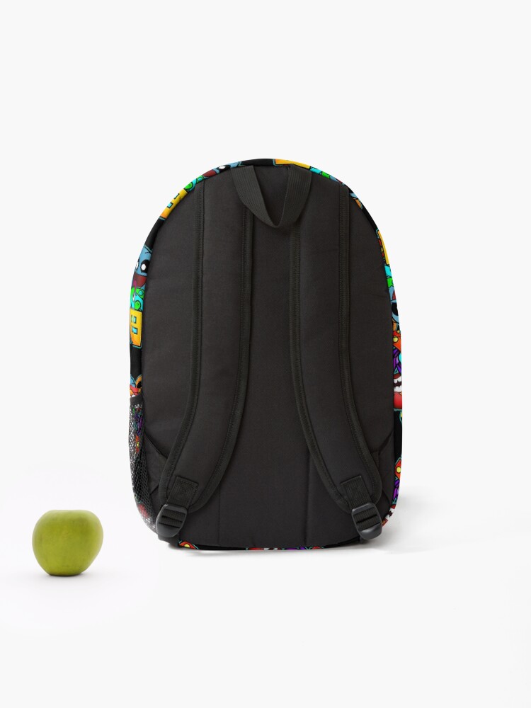 Geometry Dash Old School Gaming Backpack - Image 2