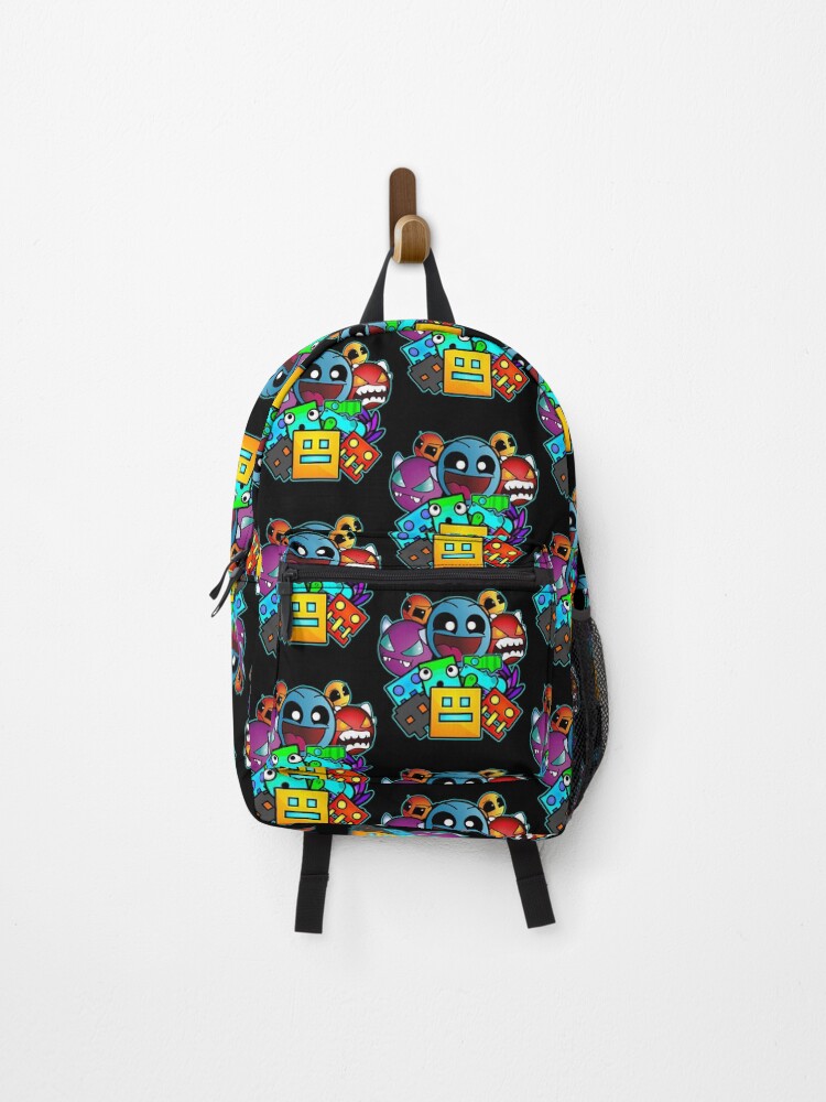 Geometry Dash Old School Gaming Backpack
