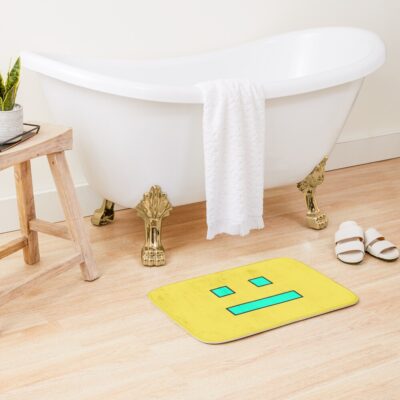 Alternative view of Geometry Dash Stylish Bath Mat