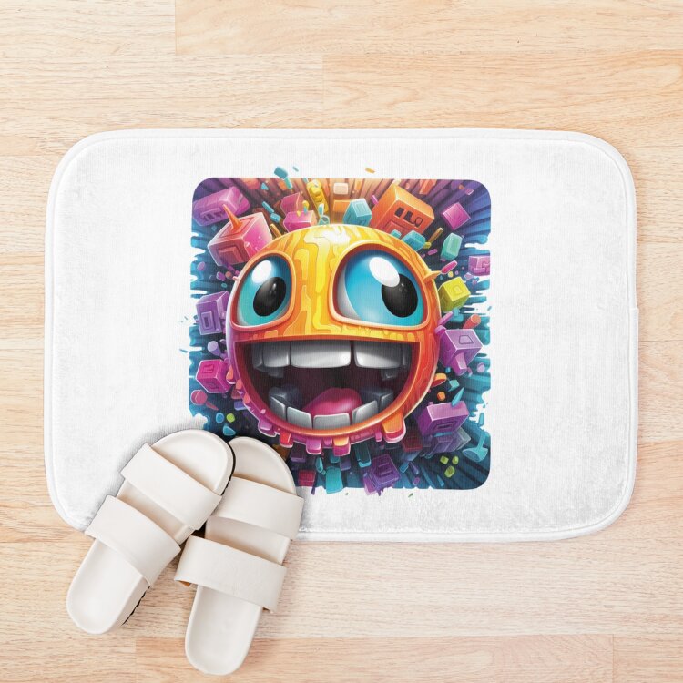 Geometry Dash Modern Bath Mat - Image 3