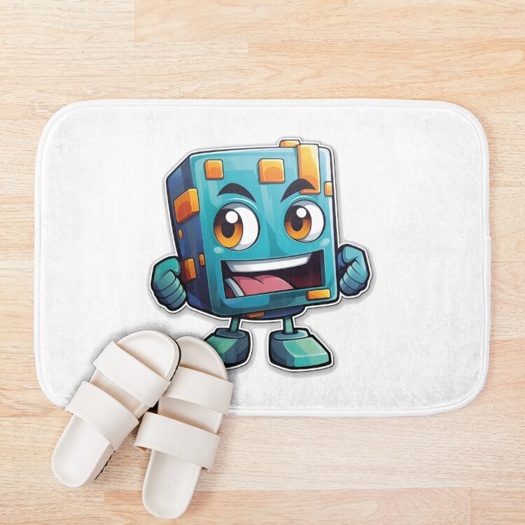 Geometry Dash Durable Bath Mat - Image 3