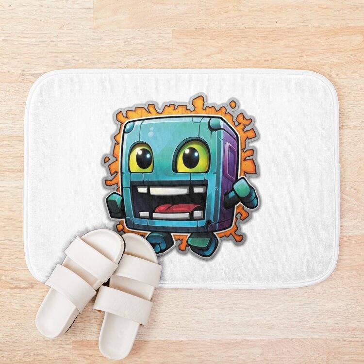 Geometry Dash Soft Bath Mat - Image 3