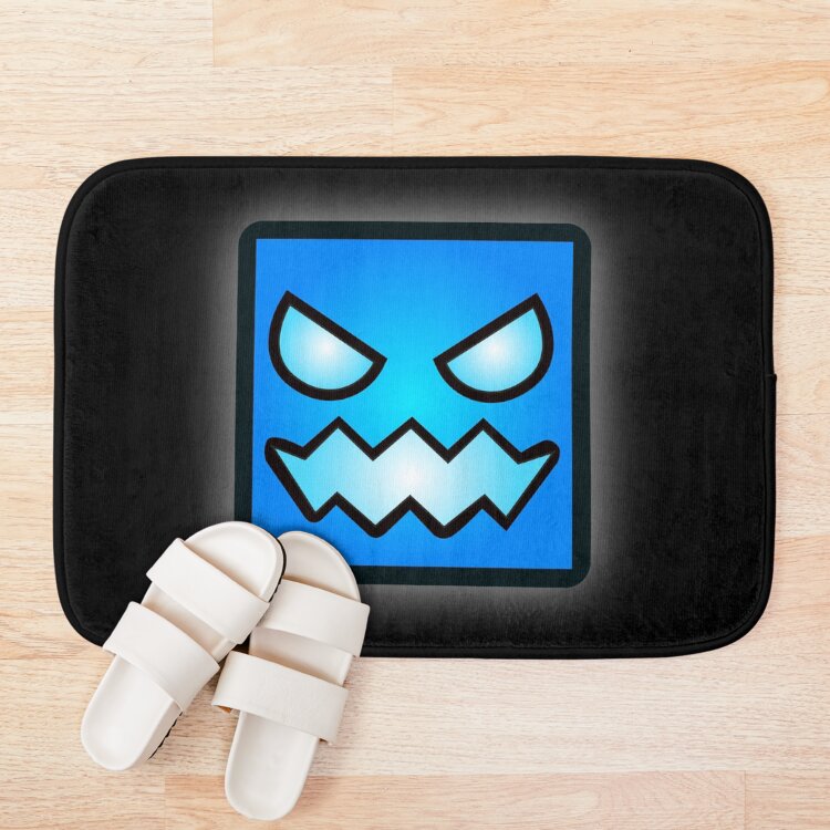 Geometry Dash Fun Bath Mat - Image 3