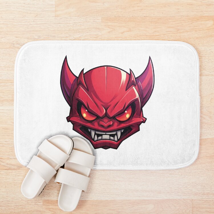Geometry Dash Extreme Demon Bath Mat - Image 3