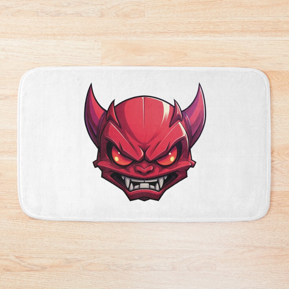 Geometry Dash Extreme Demon Bath Mat