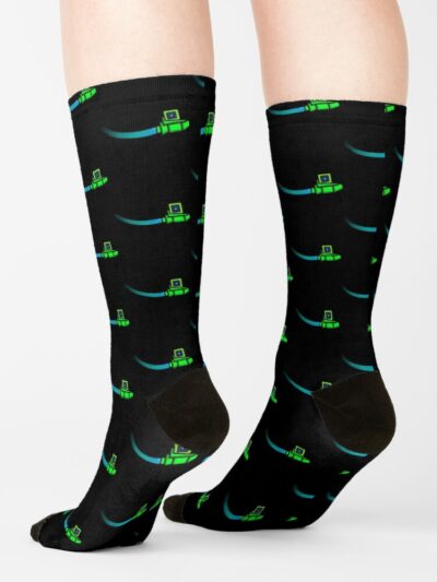 Alternative view of Geometry Dash Unique Sock