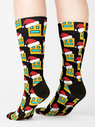 Alternative view of Geometry Dash Noel Socks